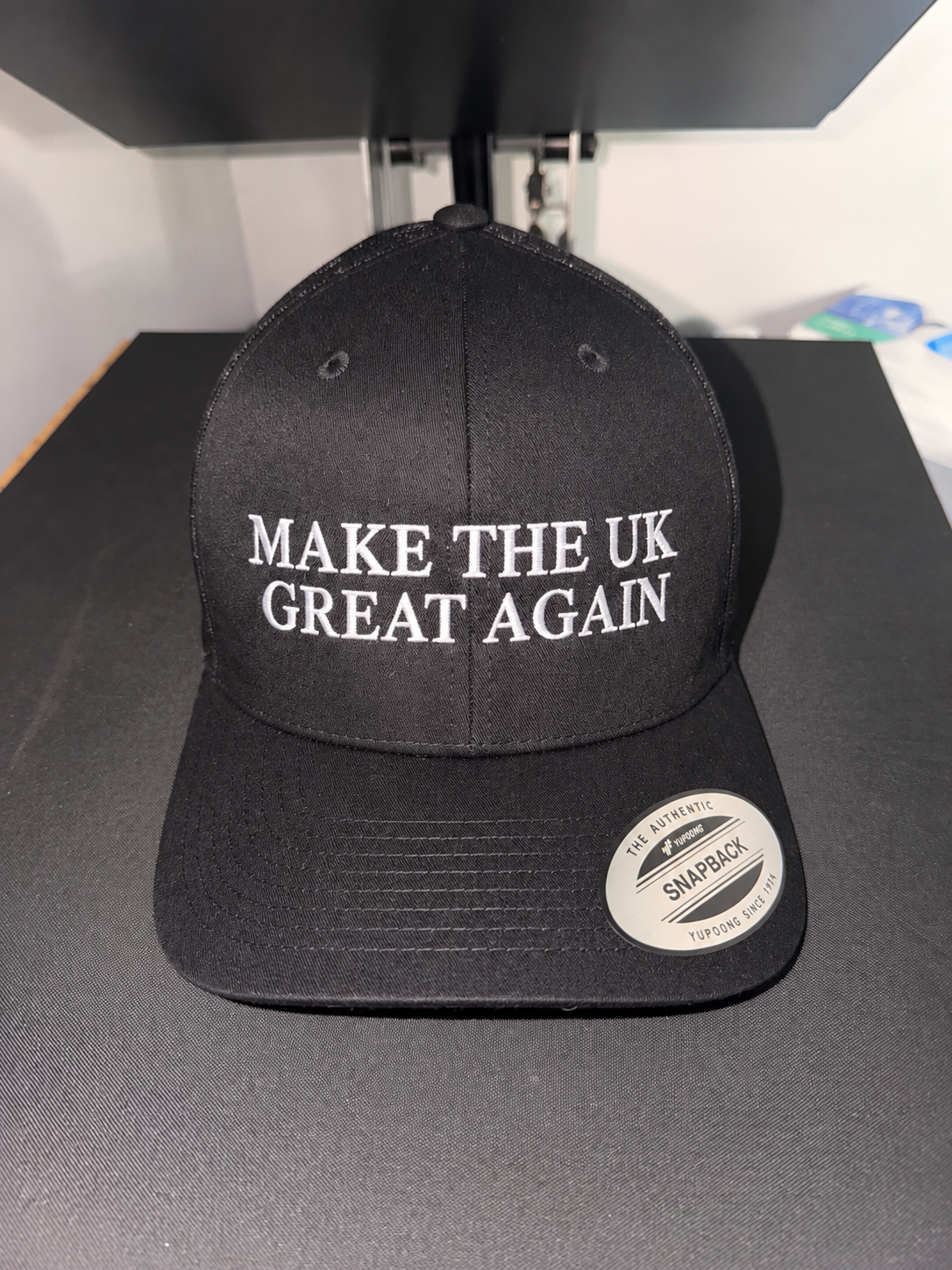 Make The UK Great Again Embroidered Trucker Cap