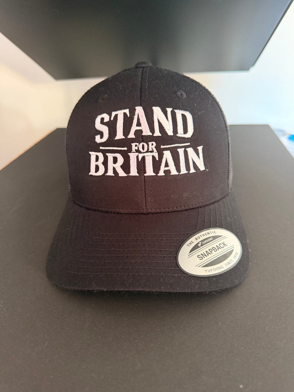 Stand For Britain Embroidered Trucker Cap