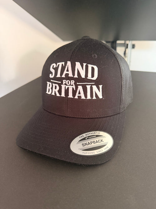 Stand For Britain Embroidered Trucker Cap